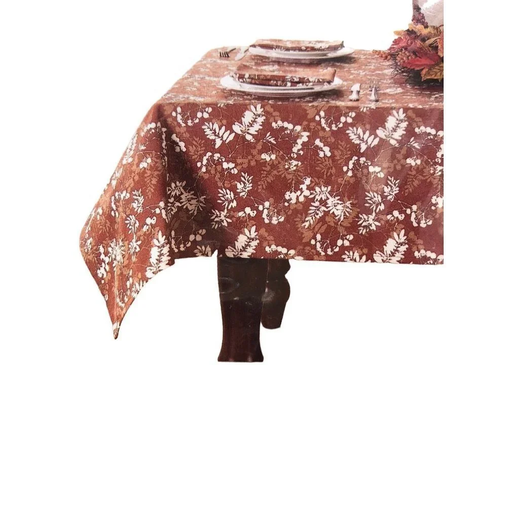AUTUMN FOLIAGE OBLONG/OVAL‎ TABLECLOTH 60